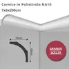 MDEKOR 16 metri di Cornici per Soffitto in Polistirene XPS Anteprima dell’immagine prodotto 6