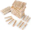 Vilde | Mollette per abiti - In bambù - 100 pezzi - 7 cm - Anteprima dell’immagine prodotto 1