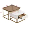A product image showing a set of nesting coffee tables with dimensions indicated by measurement lines and text. Náhľad obrázku produktu
