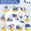 UISEBRT 9-in-1 Kinderrutsche mit Klettergerüst - Produktbild-Vorschau 5