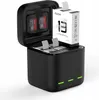 Caricabatterie a tre canali per Gopro Hero 13 Black Telesin Anteprima dell’immagine prodotto 14
