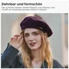 Baskenmütze Damen Klassische Woll Französische Barett, Produktbild-Vorschau 6