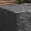 vidaXL Möbelbezug Uni Schwarz 172 x 113 x 73 cm 600D Produktbild-Vorschau 4