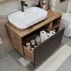 Roomart LOTUS-I-95 Badmöbel-Set 2-teilig 95 cm breit, Produktbild-Vorschau 2