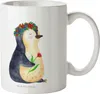 Mr. & Mrs. Panda Kindertasse Pinguin Blumen - Weiß - Produktbild-Vorschau 1