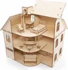 3D Holzmodell - Puppenhaus 54 cm Produktbild-Vorschau 7