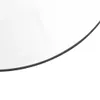A close-up of the edge of a round mirror against a white background. Podgląd zdjęcia produktu