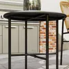 Outsunny 3-tlg. Rattan Bistroset, Sitzgruppe, Produktbild-Vorschau 9