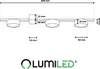 LUMILED Aufbauleuchte Deckenleuchte Deckenspot GX53 Fassung Produktbild-Vorschau 6