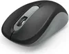 A studio shot of a black and gray wireless computer mouse on a white background. Náhľad obrázku produktu