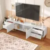 MODFU Lowboard TV-Schrank mit 4 Schublade und 2 Tür, Lange Produktbild-Vorschau 4