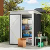 Metalowa szopa narzędziowa Outsunny 1,36 m² 161 x 95 x 181 Podgląd zdjęcia produktu 2