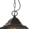 Klasyczna lampa wisząca zewnętrzna czarna IP44 - Havana Up Podgląd zdjęcia produktu 2