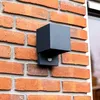 hoftronic LED Wandleuchte Kansas 7W 3000K IP65 Anthrazit Produktbild-Vorschau 2