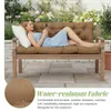 Polštář na zahradní lavičku 100 x 100 x 10 cm, venkovní Náhled obrázku produktu 9