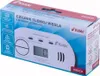 The image shows the retail packaging of a Kidde carbon monoxide detector with an LCD display. Anteprima dell’immagine prodotto