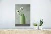 MuchoWow® Poster Blumen - Weiß - Stilleben 20x30 cm - Produktbild-Vorschau 5