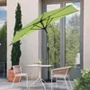 Angel Living 270cm Ombrellone mezzo rotondo in alluminio e Anteprima dell’immagine prodotto 5