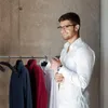 Satin-Kleiderbügel, 5er-Set, weich gepolsterter Produktbild-Vorschau 3