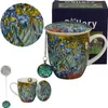 DUO | Becher - 400 ml - mit Teesieb und Anhänger - Van Gogh Produktbild-Vorschau 7