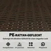 Outsunny Rattan Bistroset 3 teiligesGartenmöbel-Set mit 2 Produktbild-Vorschau 5
