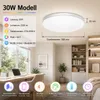 Lampada da soffitto LED smart da 30W, 2200LM, RGB, con Anteprima dell’immagine prodotto 7