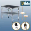Vilde | Stolik campingowy z regulacją wysokości - 60x40 cm Podgląd zdjęcia produktu 9