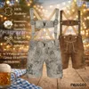 Pantaloni corti in pelle tradizionale da uomo PAULGOS - HK3 Anteprima dell’immagine prodotto 8