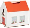 goki Tragbares Puppenhaus Eco House, mit Zubehör Produktbild-Vorschau 6