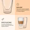 DUOS®, szklane kubki do latte macchiato, 4 x 400 ml, kubki Podgląd zdjęcia produktu 9