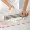 Rouleau à pâtisserie réglable en acier inoxydable de 55 cm, Voir les images du produit 2