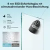 doporro Eck-Duschkabine Ravenna66 80x100x195cm Schwarz Produktbild-Vorschau 5