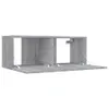 vidaXL TV-Schrank Grau Sonoma 80x30x30 cm Holzwerkstoff -  Produktbild-Vorschau 8