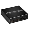 Přepínač Splitter 3 x 2 ARC HDMI 4K 3,5mm SPDIF s 3,5mm L/R Náhled obrázku produktu 1