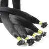 hair2heart Bonding Extensions Echthaar glatt 2/0 Schwarz - Produktbild-Vorschau 1