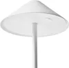 BELIANI LED-Tischlampe Weiß Metall Kabellos Wiederaufladbar Produktbild-Vorschau 9