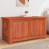 vidaXL Kufer z pokrywą brązowy lite drewno akacjowe Podgląd zdjęcia produktu 2