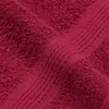 vidaXL Gästetücher FROGN 10 Stk. Bordeaux 30x50 cm 360 g/m² Produktbild-Vorschau 6