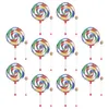Lollipop Form Trommel,Kinder Tamburin Set,Buntes Tamburin Produktbild-Vorschau 6