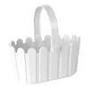 EMSA LANDHAUS KÖRBCHEN Blumenkübel 28x18 cm, weiß, 513924 Produktbild-Vorschau 1