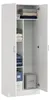 Mehrzweckschrank 2-Türig - Weiß 37x180h cm Produktbild-Vorschau 1