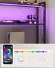 Písací stůl VASAGLE ve tvaru "L" s LED osvětlením, Náhled obrázku produktu 6