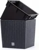 kvetináč 26cm RATOlow DRTS265L-S433 antracit plastový Náhľad obrázku produktu 38