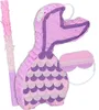 Relaxdays Pinata sirène, avec bâton et masque, pinata de Voir les images du produit 1