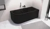 Polysan VIVA R 175 Frontschürze, schwarz matt, Oberfläche Produktbild-Vorschau 2