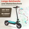 ISCOOTER E-Scooter 500W 10 Zoll mit Straßenzulassung & bis Produktbild-Vorschau 3