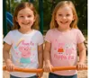 Koszulka dziecięca 2 szt. Świnka Peppa jasnoróżowa/biała - Podgląd zdjęcia produktu 2
