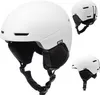 Collage of a white ski helmet from different angles. Anteprima dell’immagine prodotto