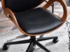 Designová židle SIGRID - ořech / černá Náhled obrázku produktu 22