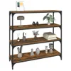 VidaXL 819359, Dąb, Stal, Drewno, 1000 mm, 330 mm, 1000 mm Podgląd zdjęcia produktu 4